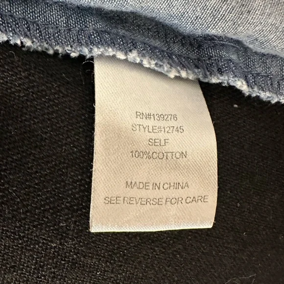 Daniel Rainn Small Denim button down collared shirt - Picture 7 of 7